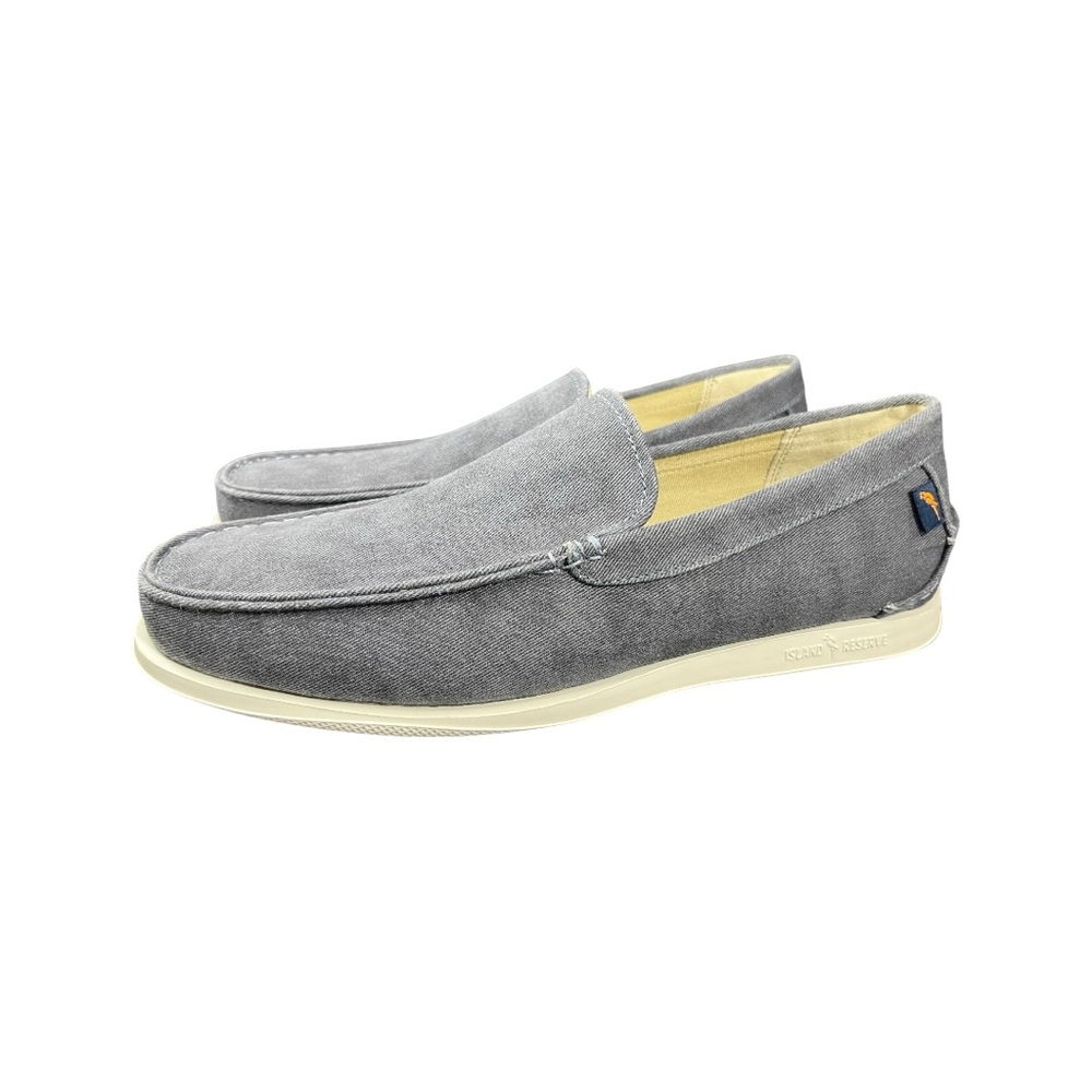 Margaritaville Men’s Slip-On Boat Shoes | Latex Sock Lining, New (No Box) S 10.5